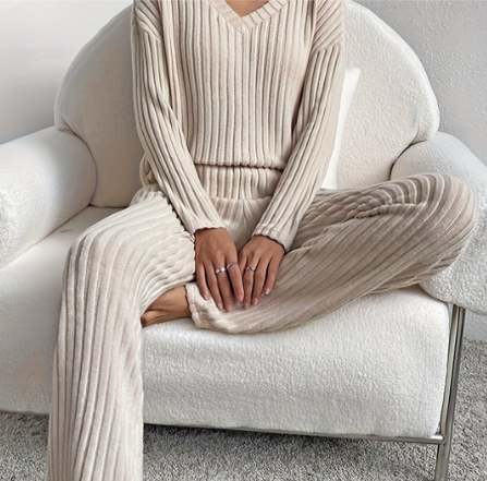 Tenue 2 Pièces Féminine Décontractée pour Tous les Jours - PanierRoyale