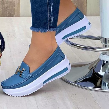 Bottines Femme Confort Marine avec Semelle Amortie - PanierRoyale