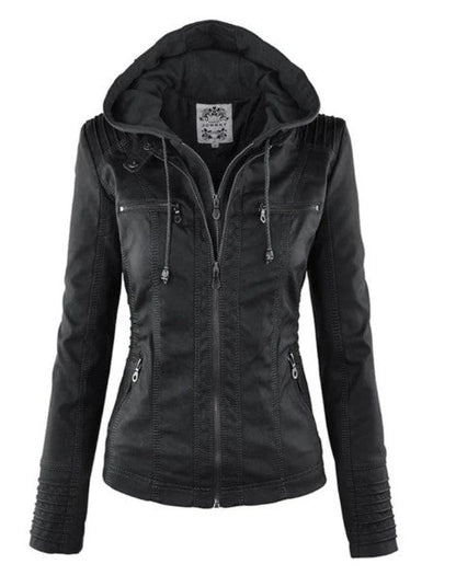 Blouson Court Femme Printemps Élégant