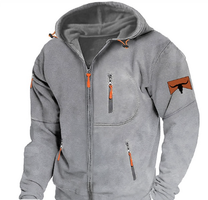 Sweat à Capuche Homme Hiver Chaud et Étanche - PanierRoyale