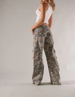 Pantalon Cargo Femme Décontracté