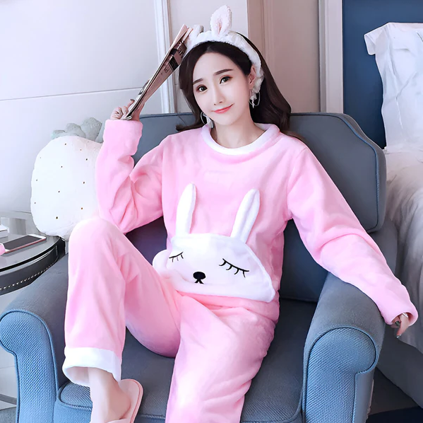 Pyjama Femme Confort et Doux pour Maison