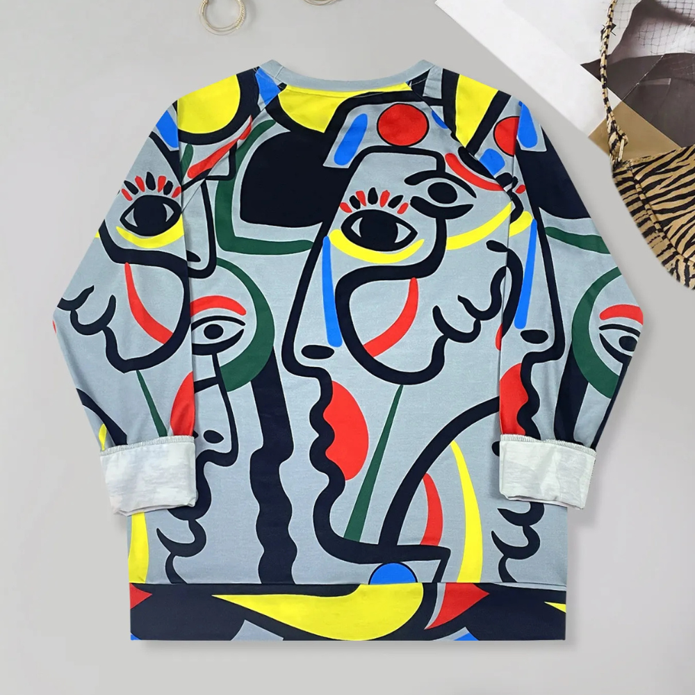 CARLOTA - Pull Imprimé pour Femmes