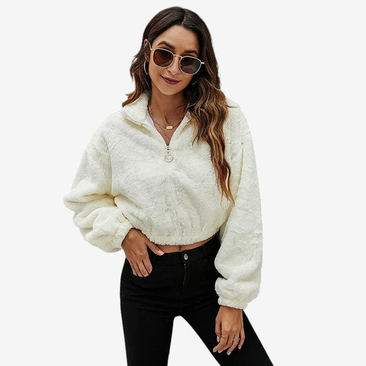 Veste streetwear avec capuche et fermeture éclair