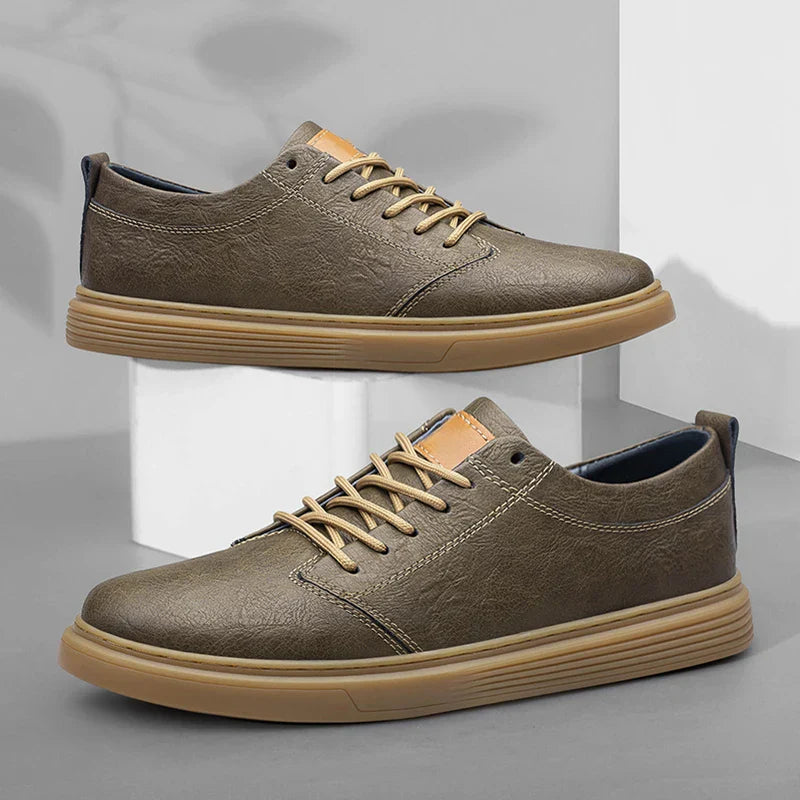 Baskets Cuir Homme de Qualité