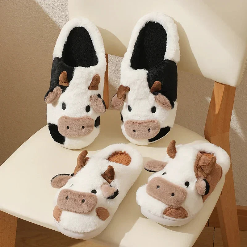 Chaussons Anna Peluche Chauds pour Femme