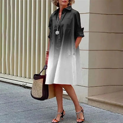 Robe femme chemisier rouge élegant et chic