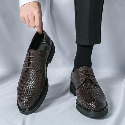 Richelieu Cuir Homme Élégant et Confortable