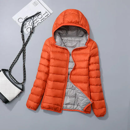Doudoune Femme Hiver Bleu Marine