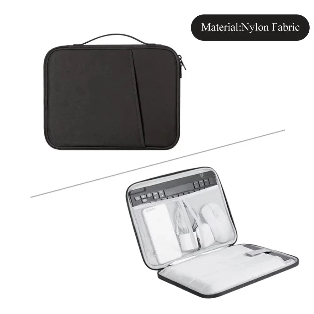 Housse Tablette Unisexe avec Poignée et Rangement Intégré