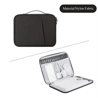 Housse Tablette Unisexe avec Poignée et Rangement Intégré