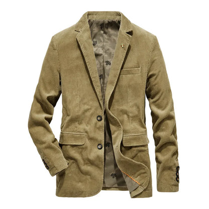 Blazer Homme Brun Classique Élégant