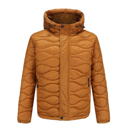 Doudoune Hiver Homme Manches Longues et Imperméable