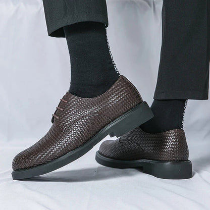 Richelieu Cuir Homme Élégant et Confortable