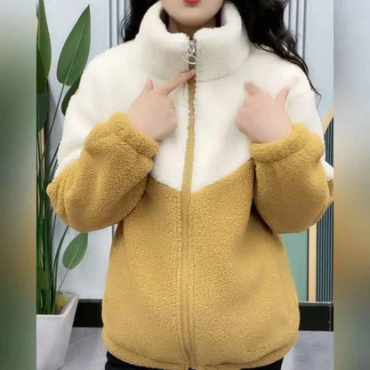 Veste Hiver Élégante avec Capuche Amovible et Doublure Chaude - PanierRoyale