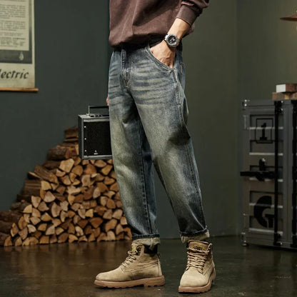 Jean Vintage Homme Décontracté