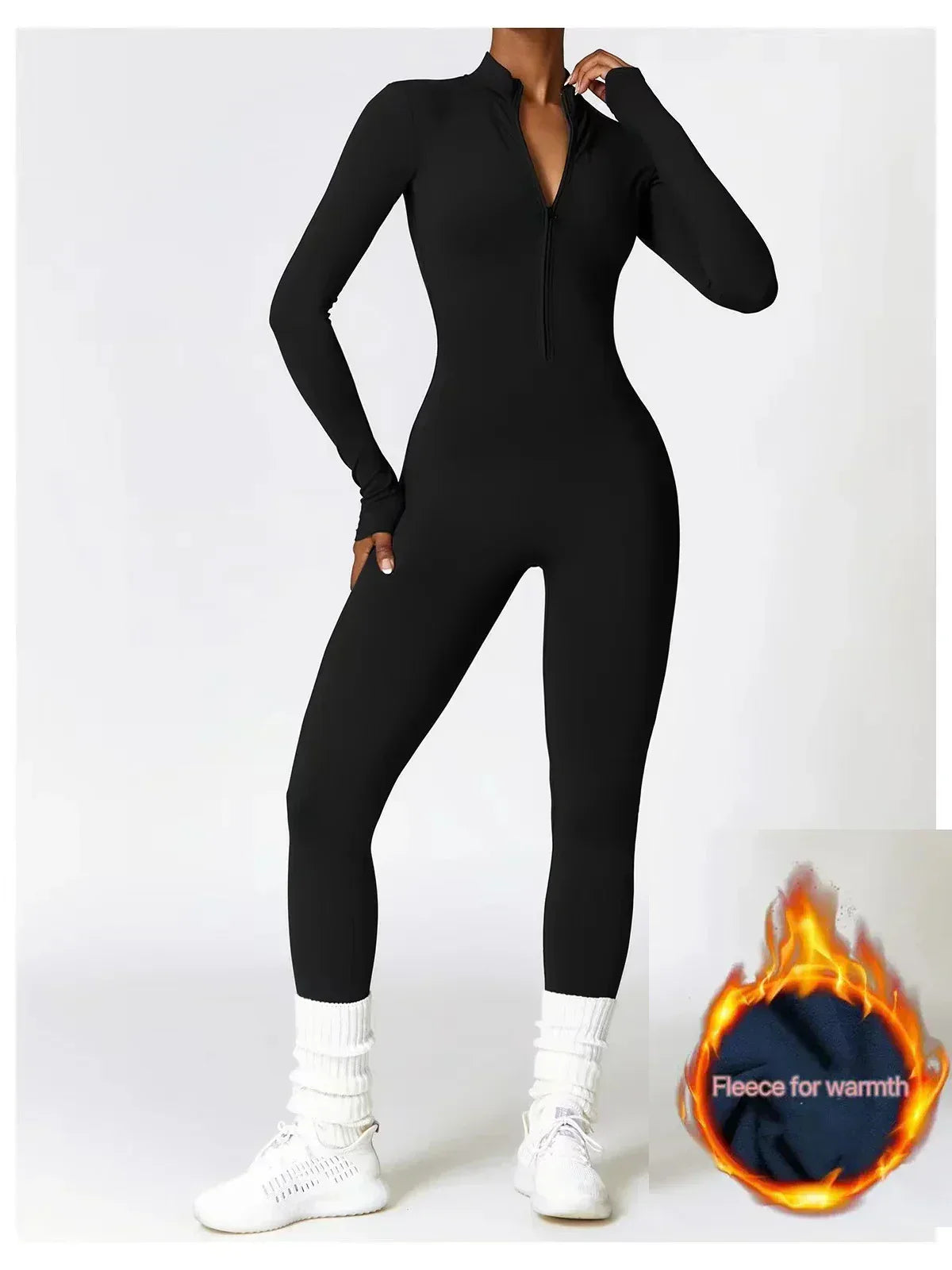 Combinaison Hiver Femme Chic et Chaude avec Élasticité et Col Régulable