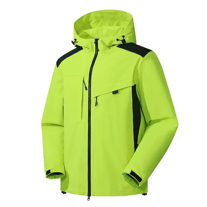 Veste de ski Homme Imperméable Capuche Confortable Coupe Casual