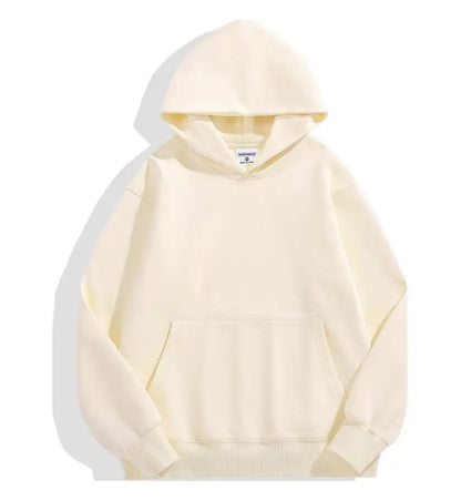Sweat à Capuche Noir Unisexe avec Poche