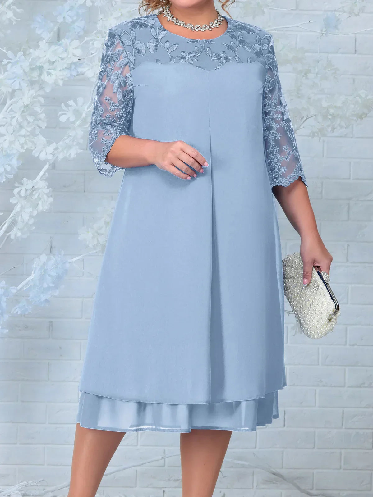 Robe du soir femme grande taille élégante et chic