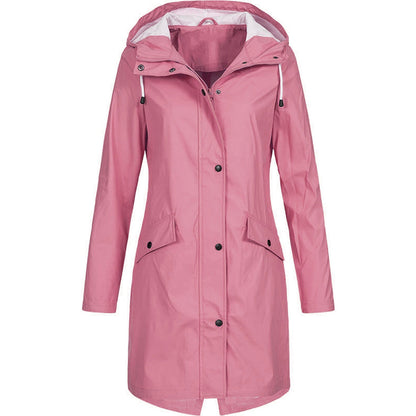 Veste Imperméable Femme Longue et Élégante