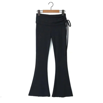 Pantalon Femme Taille Basse pour Tous les Jours