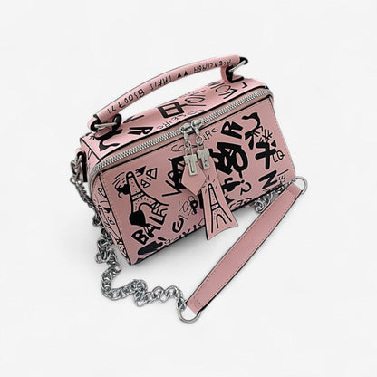 Sac à Main Femme Élégant avec Bretelles Adjustables et Poches Fermées