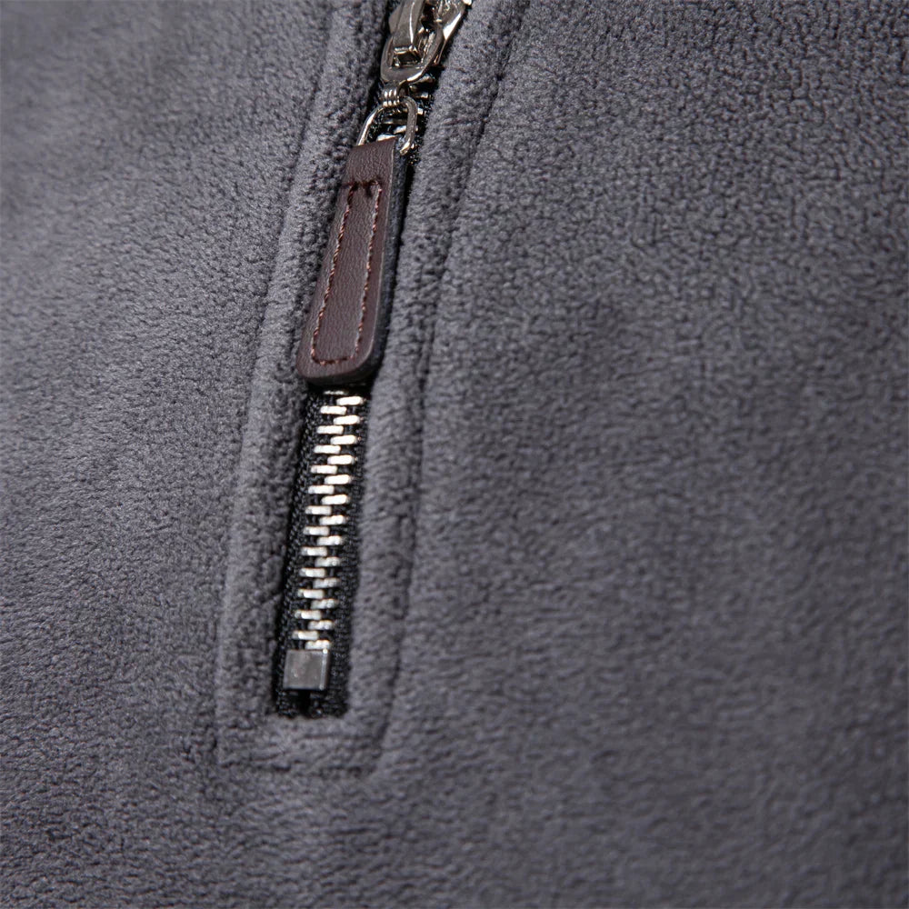 Pull à Capuchon Fleece Doux et Chaud pour Homme