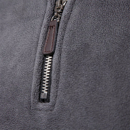Pull à Capuchon Fleece Doux et Chaud pour Homme