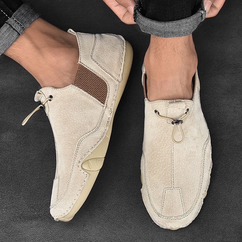 Mocassins Homme Cuir Italien Confortables - PanierRoyale