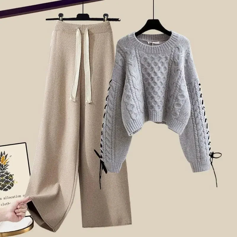 Costume Hiver Femme 2 Pièces Élégant