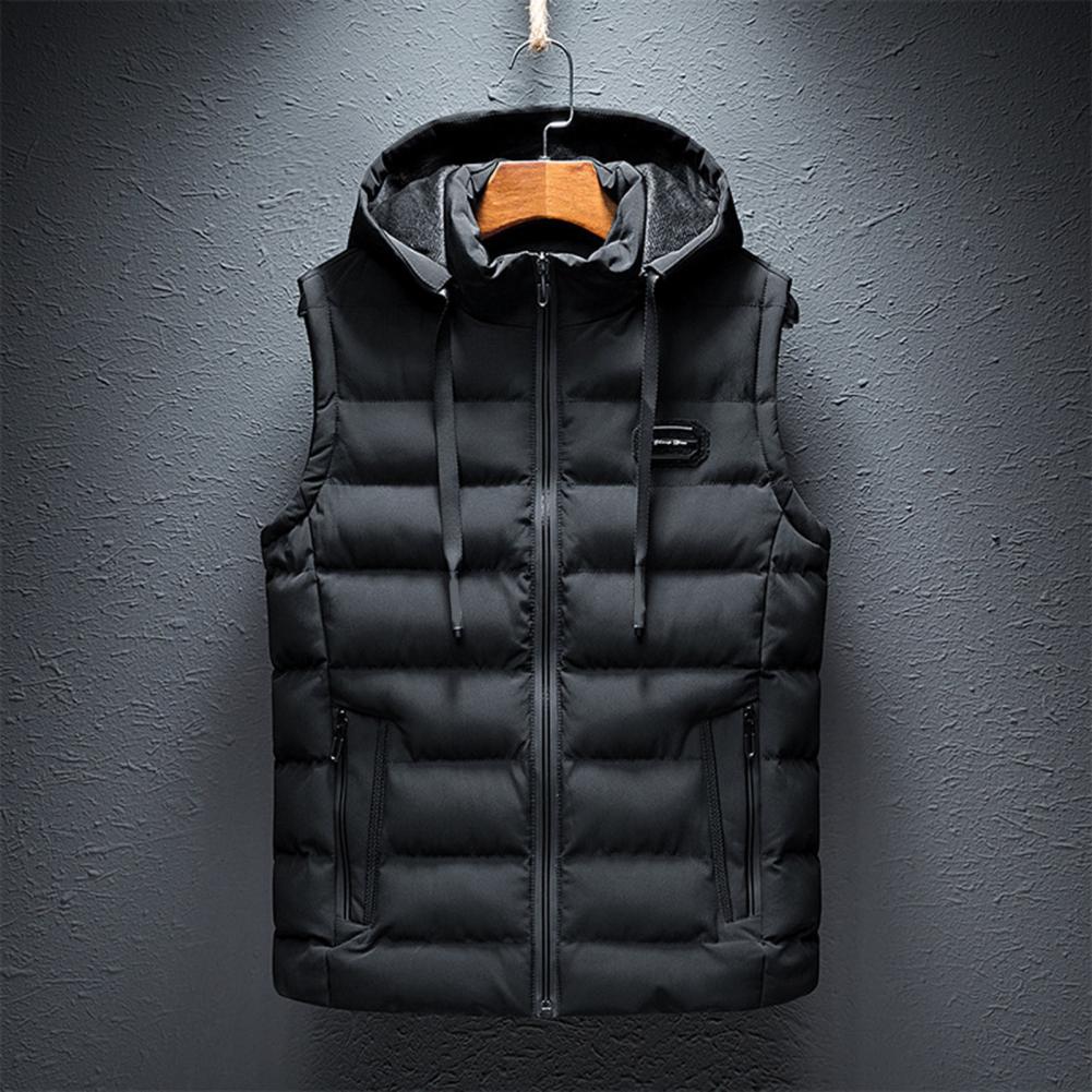 Gilet léger avec capuche amovible pour homme - PanierRoyale