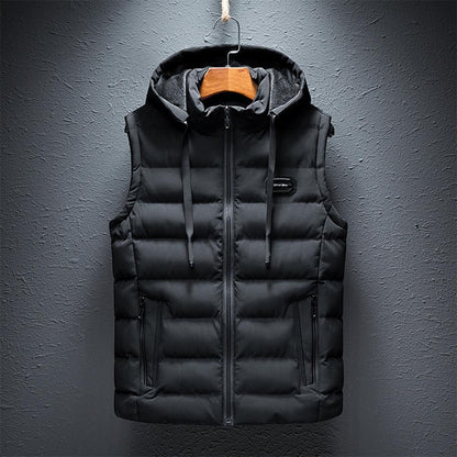 Gilet léger avec capuche amovible pour homme - PanierRoyale