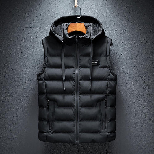Gilet léger avec capuche amovible pour homme - PanierRoyale