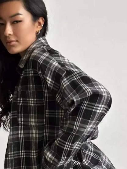 Chemise Flanelle Hiver Chaud et Confortable