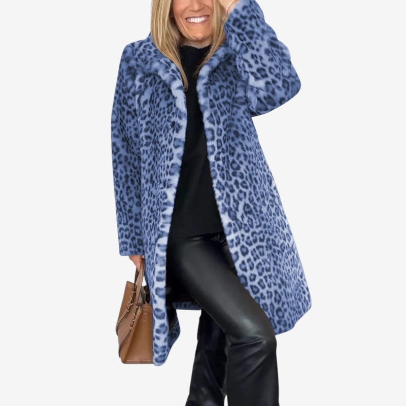 Manteau Femme Long Manches avec Col Montant et Capuchon - PanierRoyale