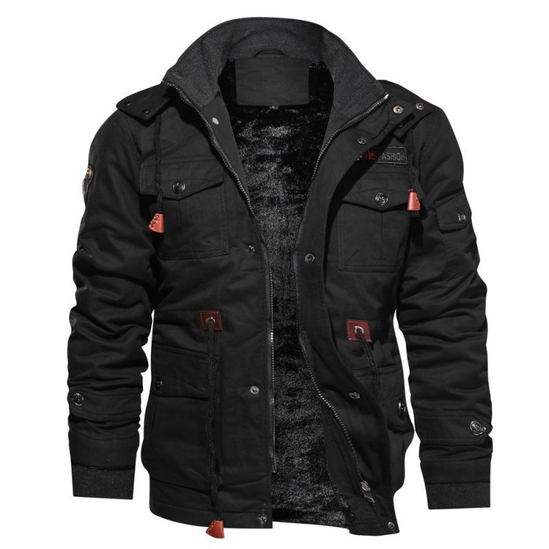 Veste Hiver Étanche avec Poches Zippées - PanierRoyale