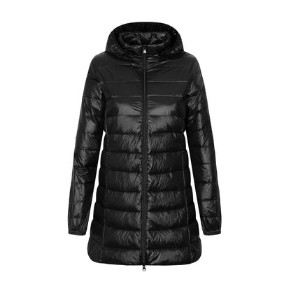 Veste Doudoune Femme Hiver Longue avec Capuche - PanierRoyale