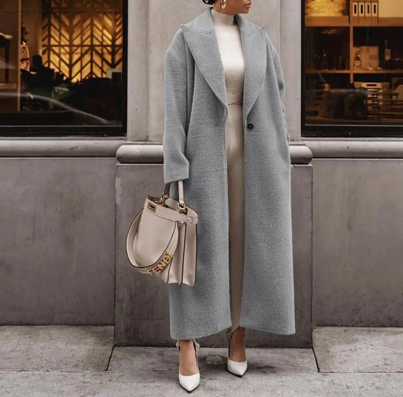 Manteau Grande Taille Hiver Élégant