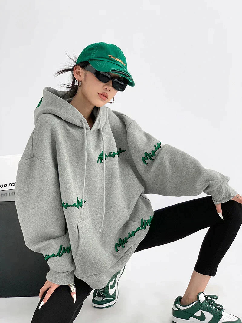 Sweat Capuche Grande Taille Féminin Automne - PanierRoyale