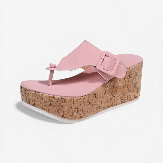 Sandales Confortables à Bout Arrondi pour Femme - PanierRoyale