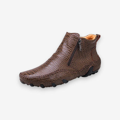 Bottines Hiver Douces et Chauffantes à Lacets