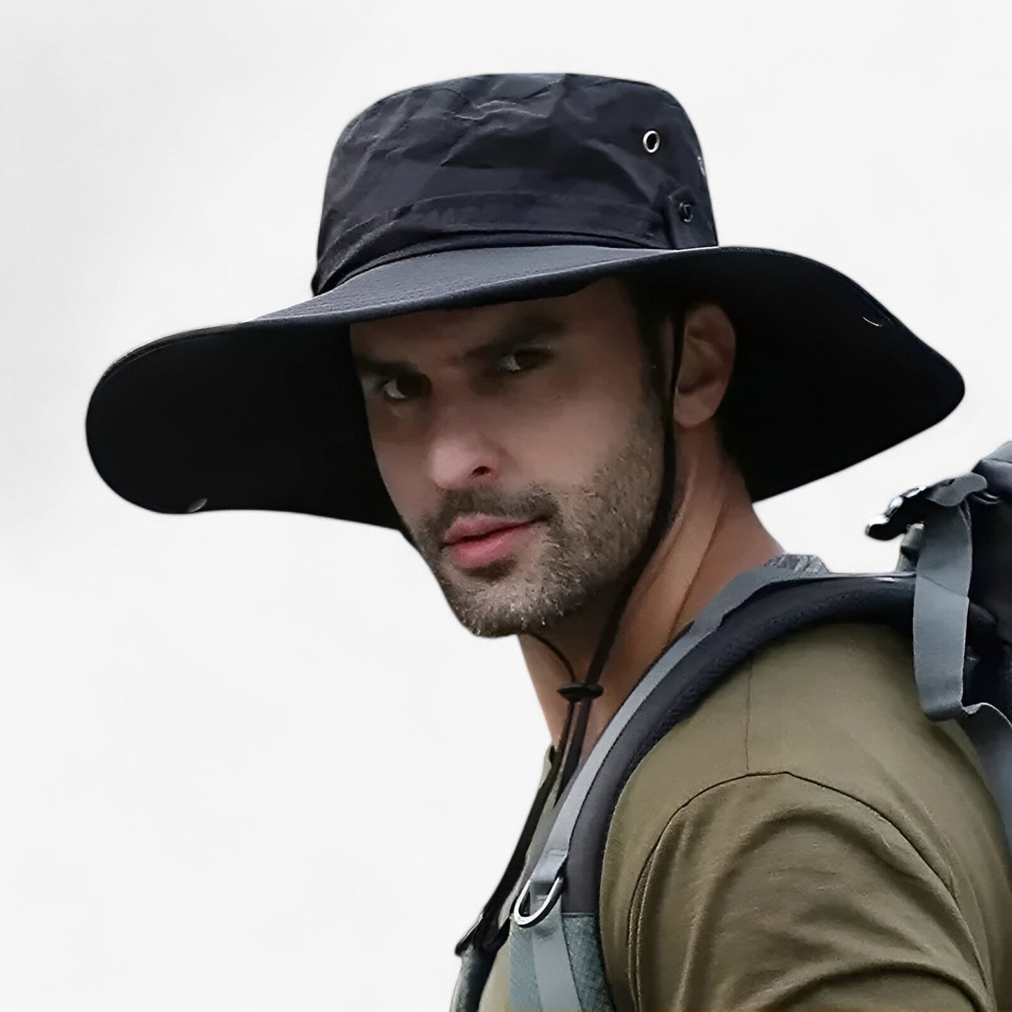 Casquette de soleil Classique avec Bord Élargi - PanierRoyale