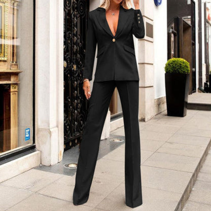 Costume Femme 2 Pièces Tailleur Chic - PanierRoyale