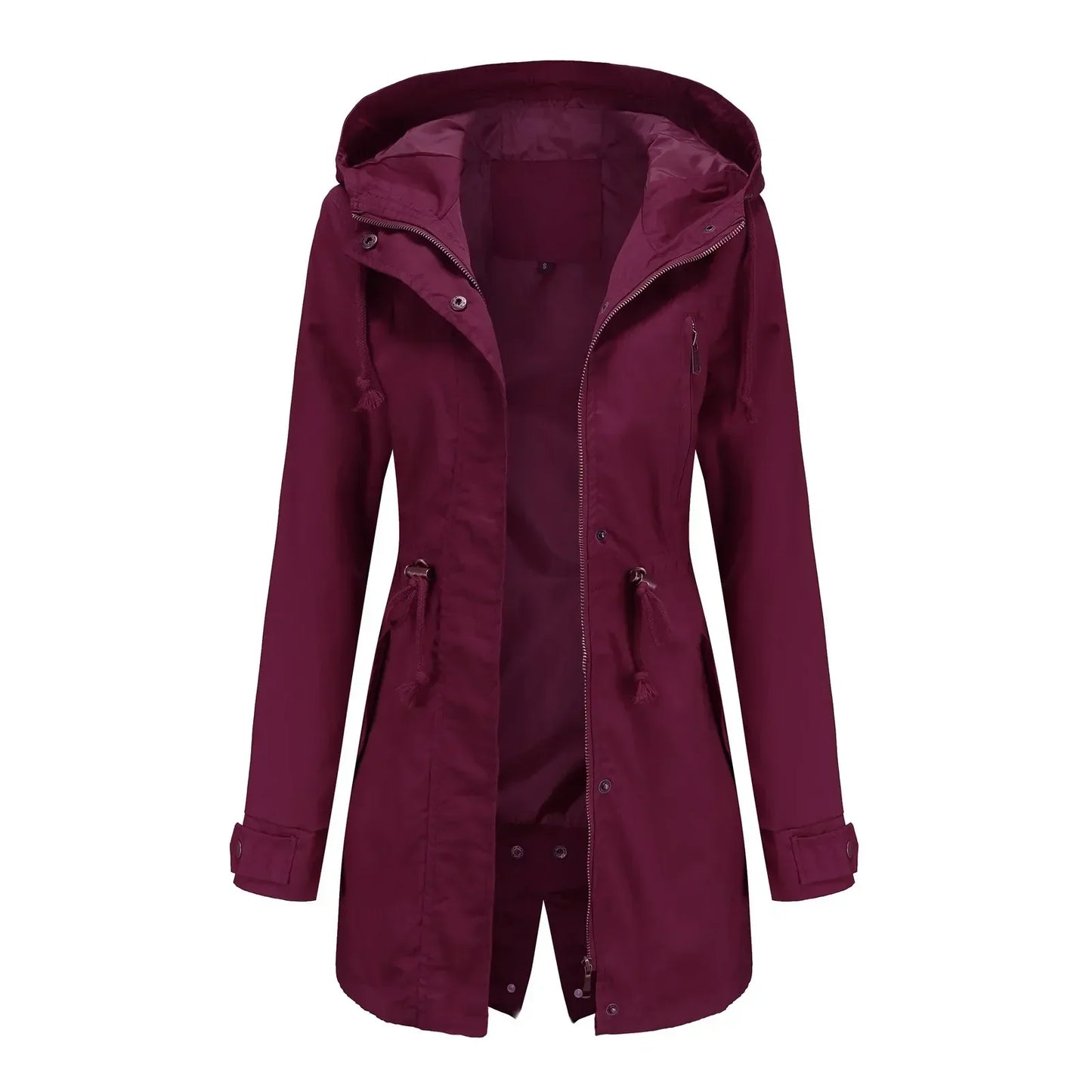 Parka Femme Hiver Doublure Polaire et Capuche Réversible