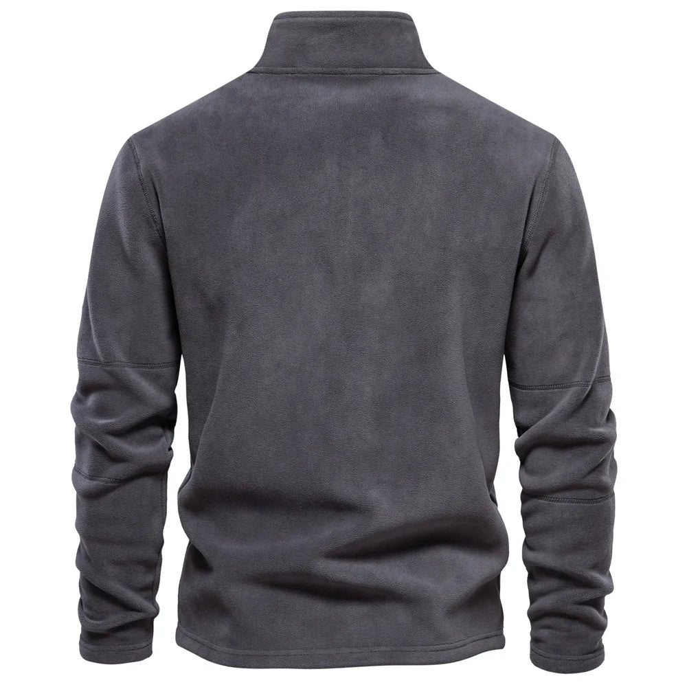 Pull à Capuchon Fleece Doux et Chaud pour Homme