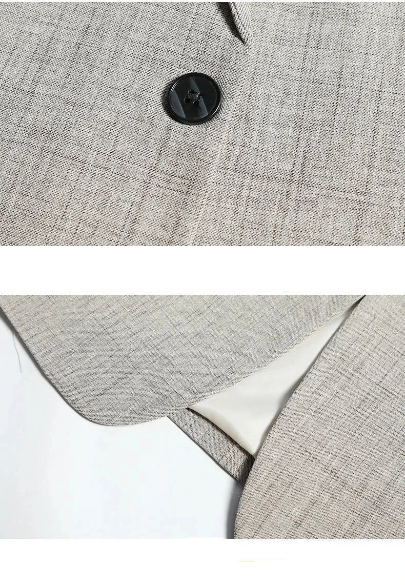 Blazer Homme Élégant Noir