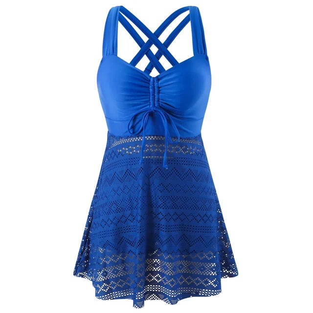 Maillot de Bain Tankini Élégant Plage