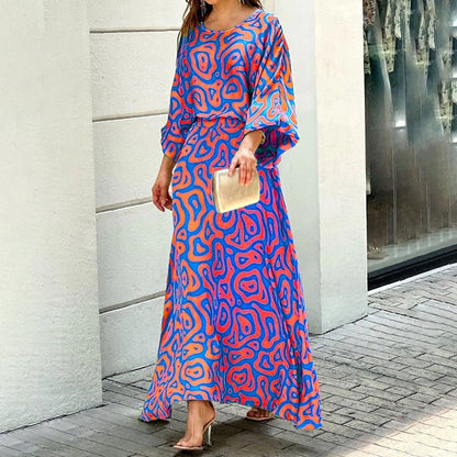 Robe Été Légère et Confortable - Robe Mi-Longue En Dentelle