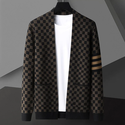 Cardigan Homme Hiver Chaud et Élégant - BerlinGlamour